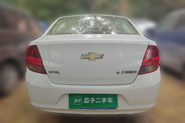 Used Chevrolet Sail 2013 Sedan 1.2L Manual Fashionable Happiness Edition Rear