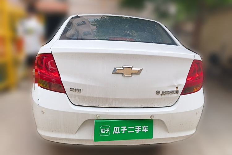 Used Chevrolet Sail 2013 Sedan 1.2L Manual Fashionable Happiness Edition Rear