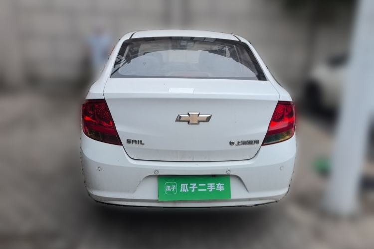 Used Chevrolet Sail 2013 Sedan 1.4L Manual Ideal Happiness Edition Rear