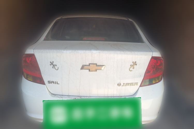 Used Chevrolet Sail 2013 Sedan 1.2L Manual Fashionable Happiness Edition Rear