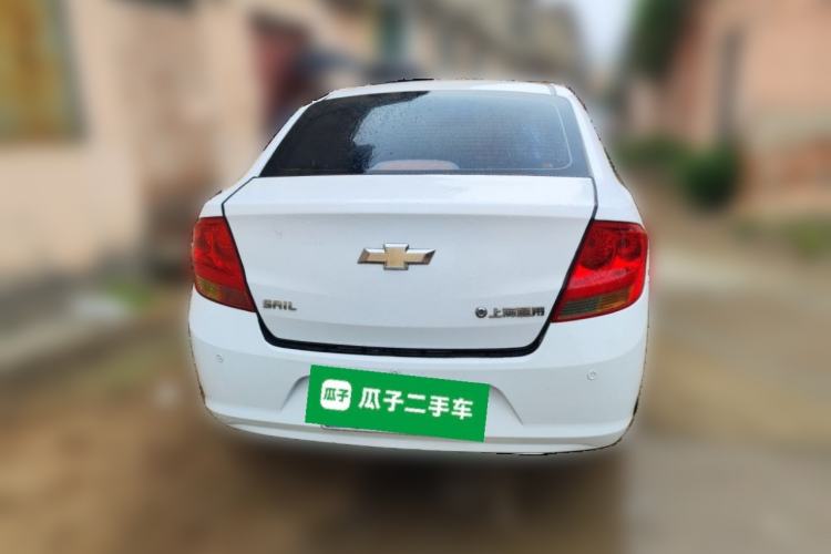 Used Chevrolet Sail 2013 Sedan 1.4L Manual Happiness Edition II Rear