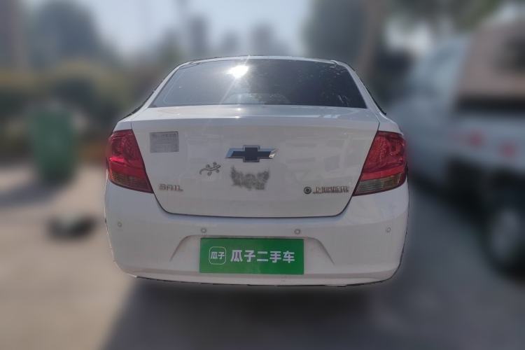 Used Chevrolet Sail 2013 Sedan 1.2L Manual Fashionable Happiness Edition Rear