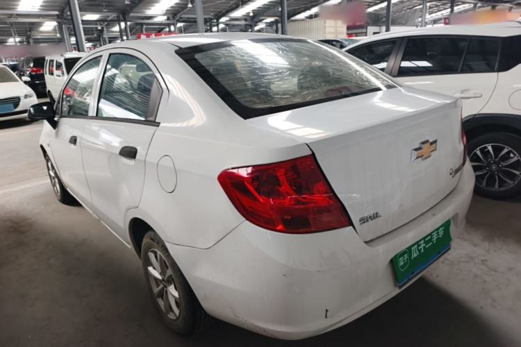 Used Chevrolet Sail 2013 Sedan 1.2L Manual Fashion Edition Rear Left 45 Deg
