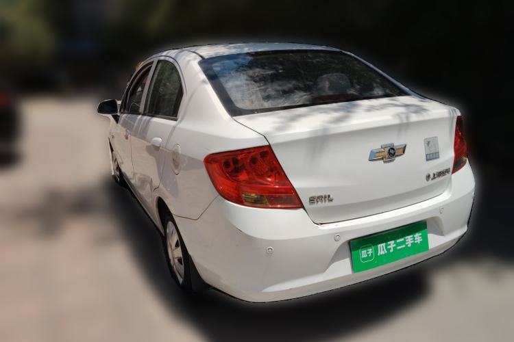 Used Chevrolet Sail 2013 Sedan 1.4L AMT Enjoy Edition Rear Left 45 Deg