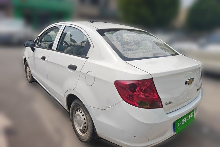 Used Chevrolet Sail 2013 Sedan 1.2L Manual Warm Edition Rear Left 45 Deg