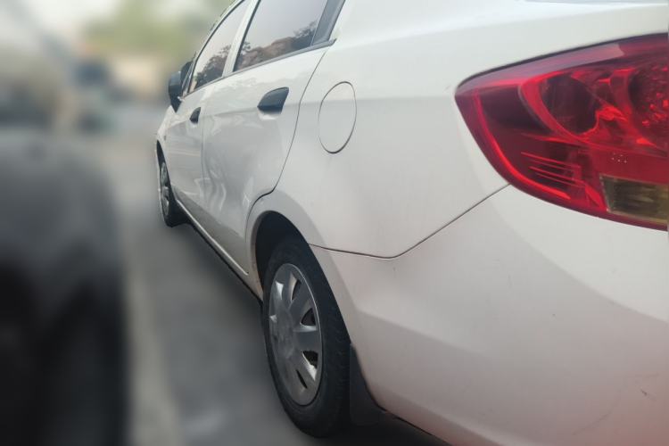 Used Chevrolet Sail 2013 Sedan 1.4L Manual Ideal Happiness Edition Rear Left 45 Deg