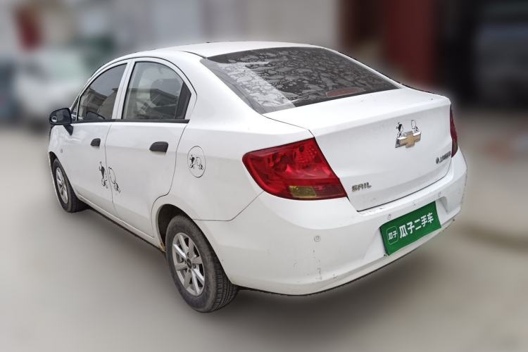 Used Chevrolet Sail 2013 Sedan 1.2L Manual Fashion Edition Rear Left 45 Deg