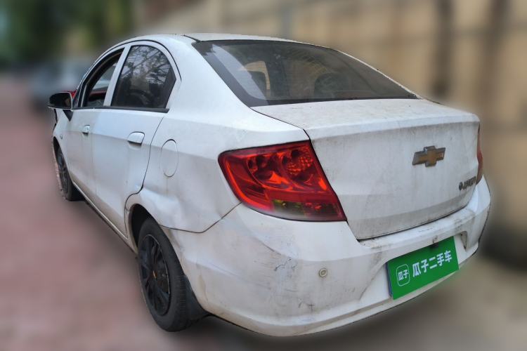 Used Chevrolet Sail 2013 Sedan 1.4L Manual - Youyi Happiness Edition Rear Left 45 Deg
