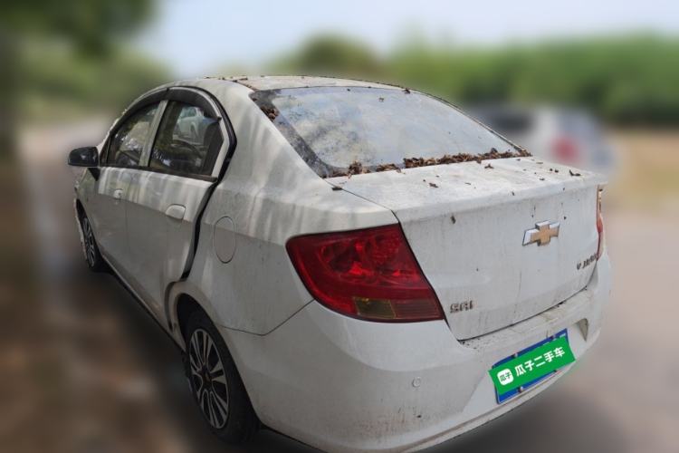 Used Chevrolet Sail 2013 Sedan 1.4L Manual - Youyi Happiness Edition Rear Left 45 Deg