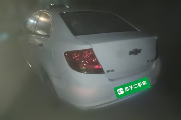Used Chevrolet Sail 2013 Sedan 1.2L Manual Fashion Edition Rear Left 45 Deg