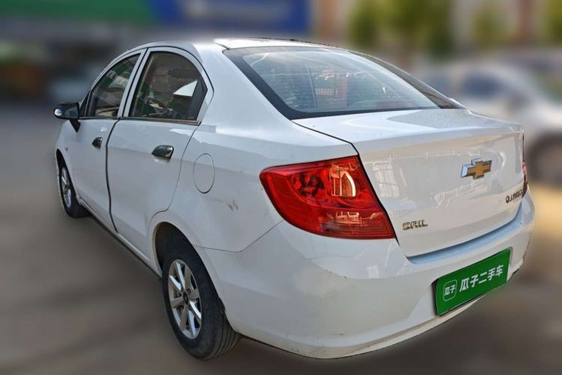 Used Chevrolet Sail 2013 Sedan 1.2L Manual Fashion Edition Rear Left 45 Deg