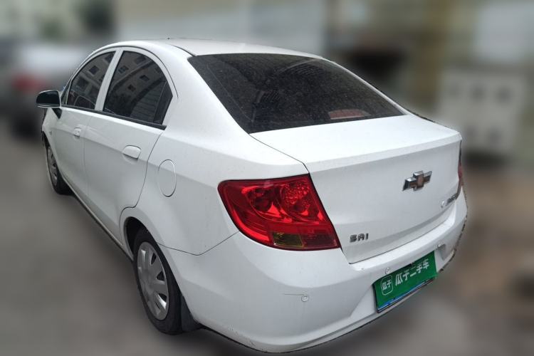 Used Chevrolet Sail 2013 Sedan 1.4L AMT Enjoy Edition Rear Left 45 Deg