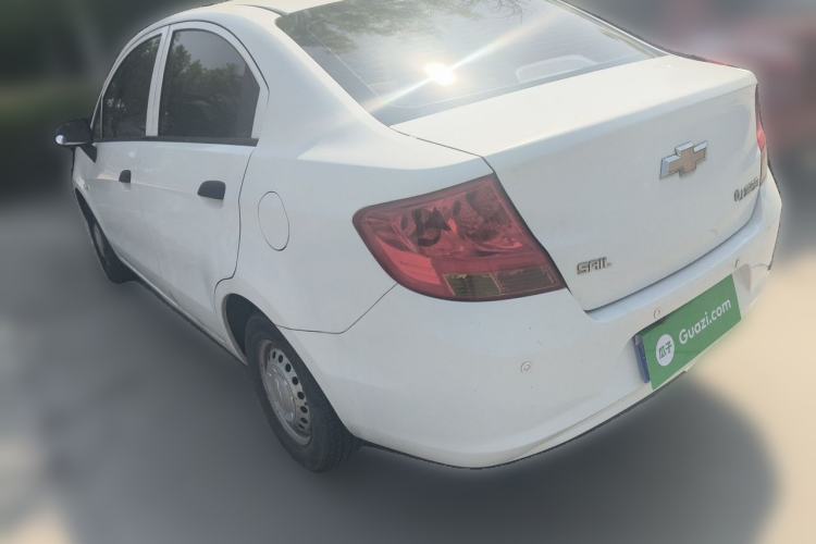 Used Chevrolet Sail 2013 Sedan 1.2L Manual Fashion Edition Rear Left 45 Deg