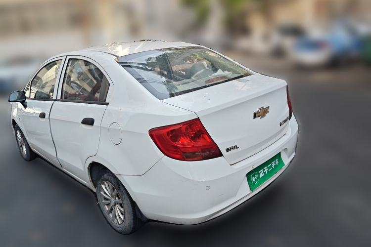 Used Chevrolet Sail 2013 Sedan 1.2L Manual Fashion Edition Rear Left 45 Deg