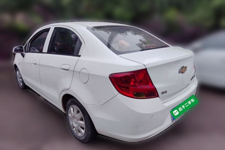 Used Chevrolet Sail 2013 Hatchback 1.4L Manual Enjoyment Edition Rear Left 45 Deg