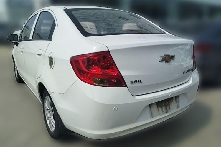 Used Chevrolet Sail 2013 Sedan 1.4L Manual - Youyi Happiness Edition Rear Left 45 Deg
