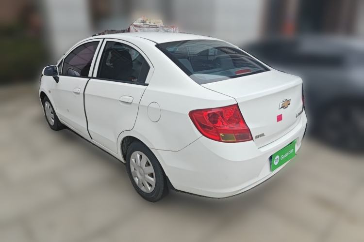 Used Chevrolet Sail 2013 Hatchback 1.4L Manual Enjoyment Edition Rear Left 45 Deg