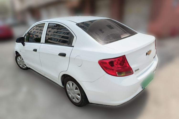 Used Chevrolet Sail 2013 Sedan 1.2L AMT Ideal Edition Rear Left 45 Deg