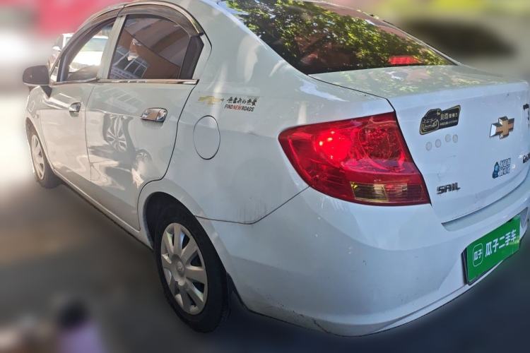 Used Chevrolet Sail 2013 Sedan 1.4L AMT Enjoy Edition Rear Left 45 Deg