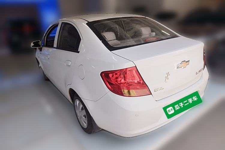 Used Chevrolet Sail 2013 Sedan 1.4L Manual Elegance Edition Rear Left 45 Deg