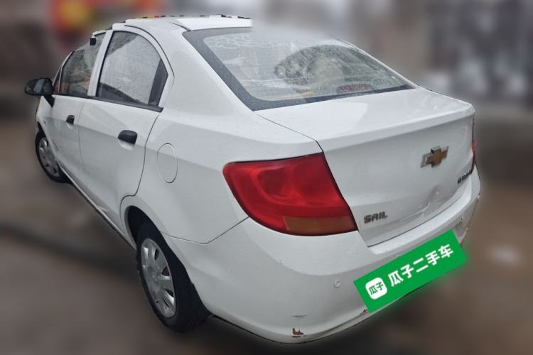 Used Chevrolet Sail 2013 Sedan 1.2L AMT Ideal Edition Rear Left 45 Deg