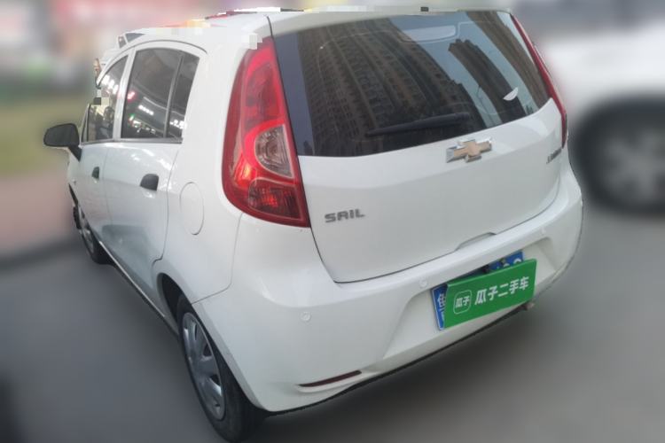 Used Chevrolet Sail 2013 Hatchback 1.2L AMT Ideal Edition Rear Left 45 Deg