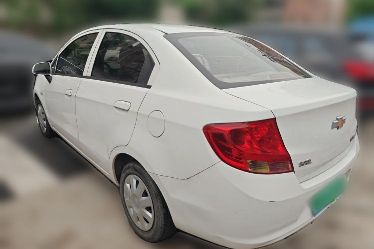 Used Chevrolet Sail 2013 Sedan 1.4L AMT Enjoy Edition Rear Left 45 Deg