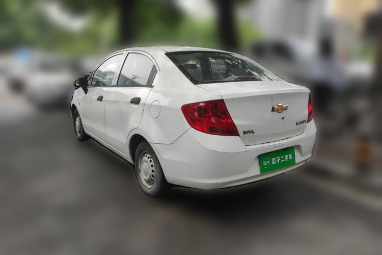 Used Chevrolet Sail 2013 Sedan 1.2L Manual Fashion Edition Rear Left 45 Deg