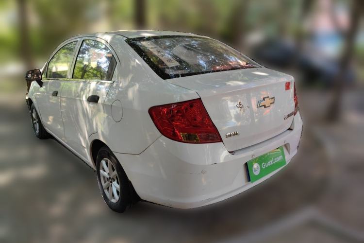 Used Chevrolet Sail 2013 Sedan 1.2L Manual Fashion Edition Rear Left 45 Deg