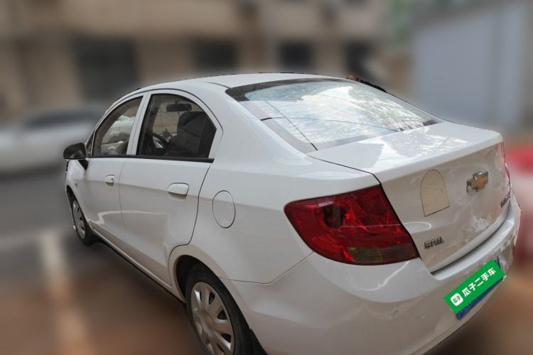 Used Chevrolet Sail 2013 Sedan 1.4L AMT Enjoy Edition Rear Left 45 Deg