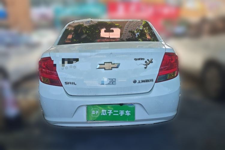 Used Chevrolet Sail 2013 Sedan 1.4L AMT Enjoy Edition Rear