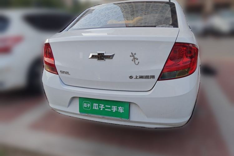 Used Chevrolet Sail 2013 Sedan 1.2L Manual Fashionable Happiness Edition Rear