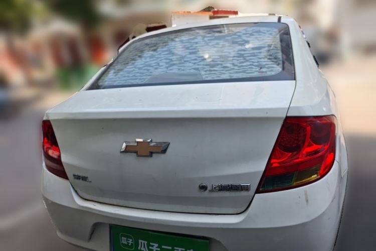 Used Chevrolet Sail 2013 Sedan 1.4L Manual Elegance Edition Rear