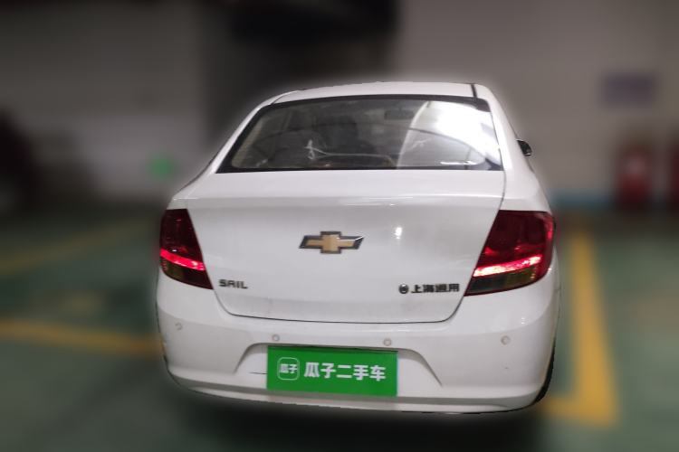 Used Chevrolet Sail 2013 Sedan 1.4L Manual Ideal Happiness Edition Rear