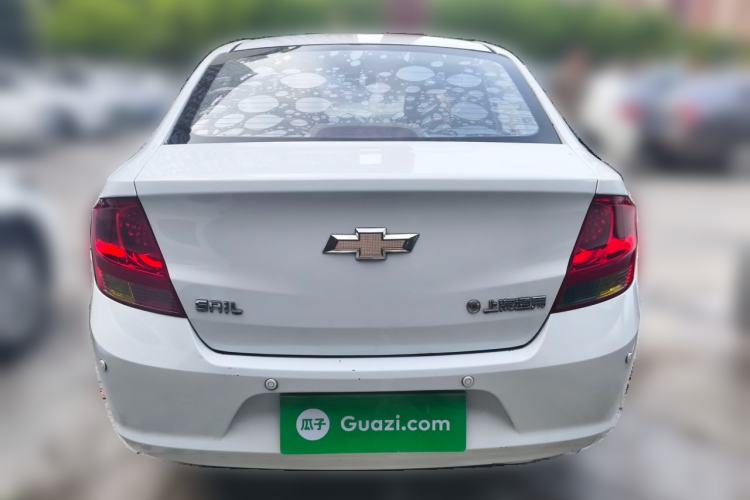 Used Chevrolet Sail 2013 Sedan 1.2L Manual Fashionable Happiness Edition Rear