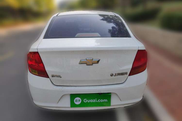 Used Chevrolet Sail 2013 Sedan 1.4L Manual Ideal Edition Rear