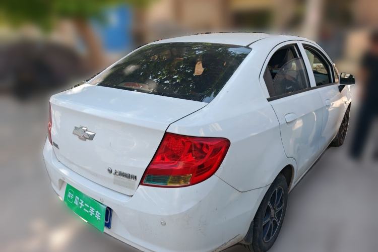Used Chevrolet Sail 2013 Sedan 1.4L AMT Enjoy Edition Rear Right 45 Deg