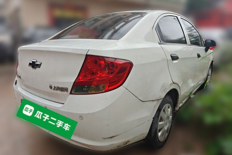 Used Chevrolet Sail 2013 Sedan 1.2L AMT Ideal Edition Rear Right 45 Deg