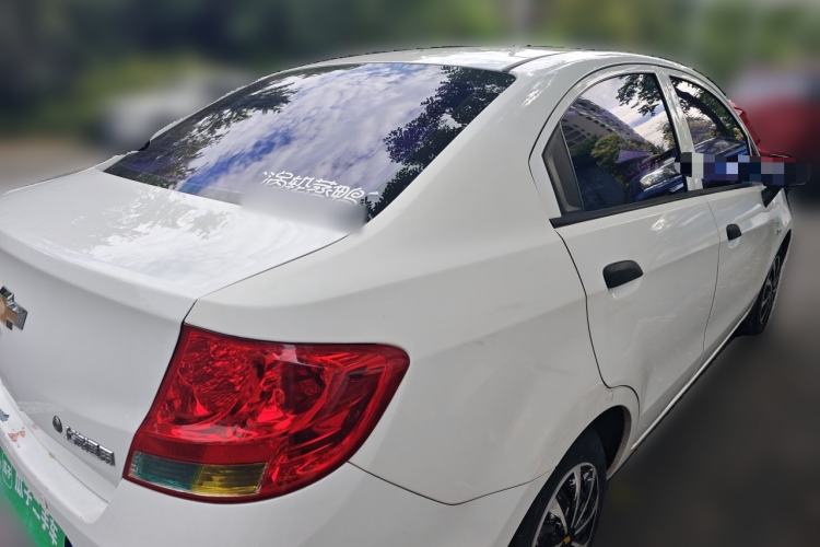 Used Chevrolet Sail 2013 Sedan 1.2L AMT Ideal Edition Rear Right 45 Deg