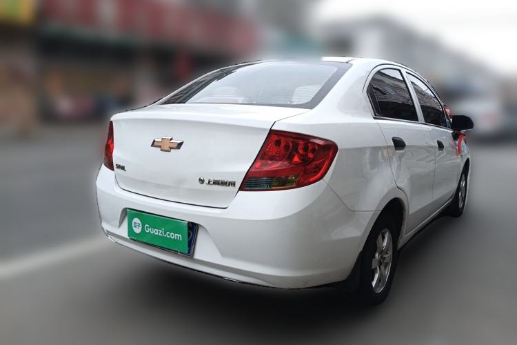 Used Chevrolet Sail 2013 Sedan 1.2L Manual Fashion Edition Rear Right 45 Deg