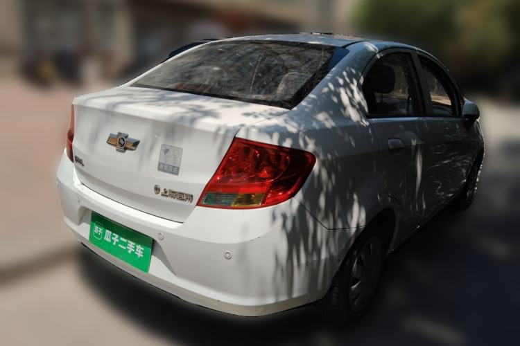 Used Chevrolet Sail 2013 Sedan 1.4L AMT Enjoy Edition Rear Right 45 Deg