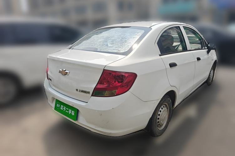 Used Chevrolet Sail 2013 Sedan 1.2L Manual Warm Edition Rear Right 45 Deg