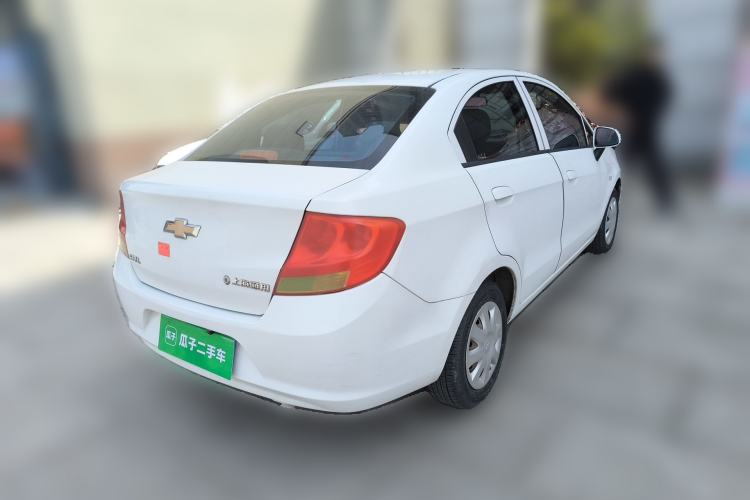 Used Chevrolet Sail 2013 Hatchback 1.4L Manual Enjoyment Edition Rear Right 45 Deg