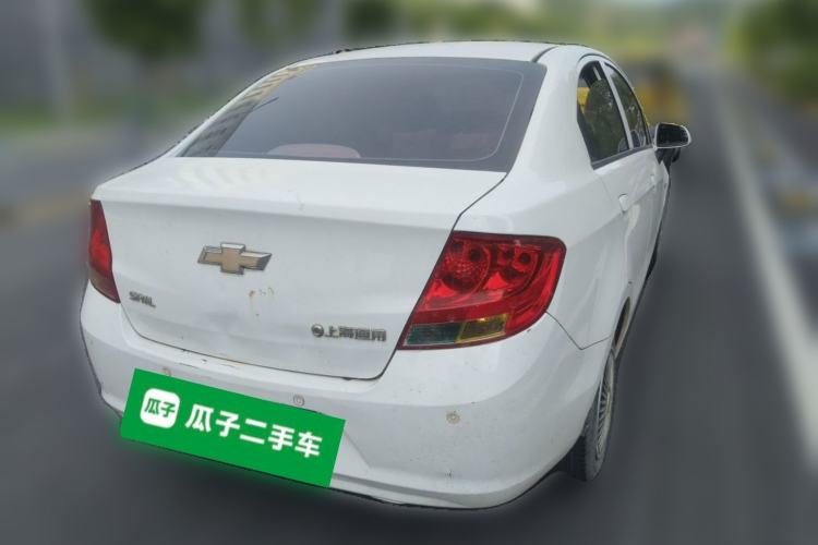 Used Chevrolet Sail 2013 Sedan 1.4L AMT Enjoy Edition Rear Right 45 Deg