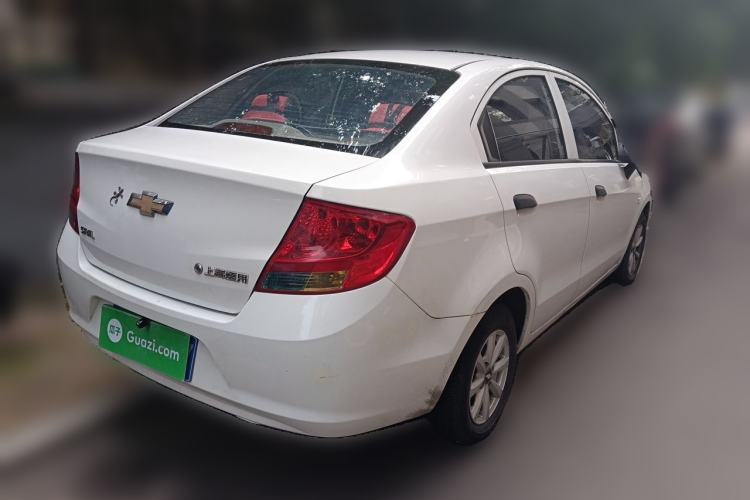 Used Chevrolet Sail 2013 Sedan 1.2L Manual Warm Edition Rear Right 45 Deg