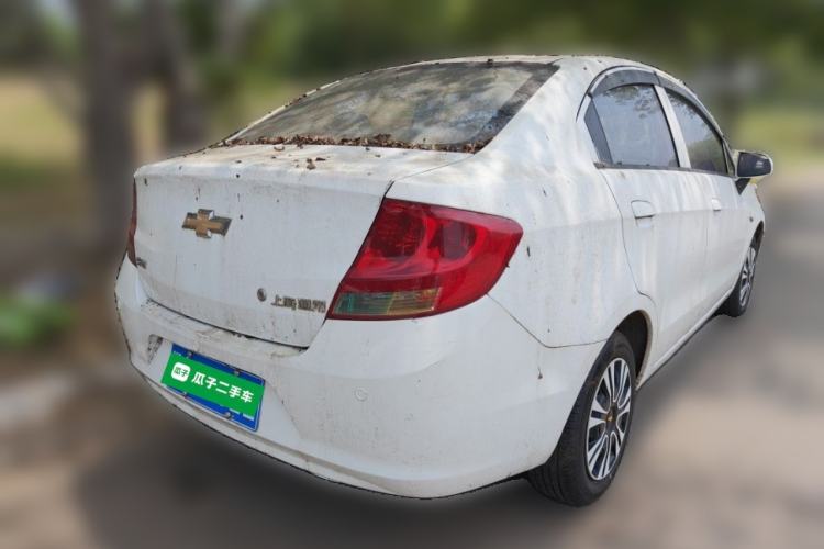 Used Chevrolet Sail 2013 Sedan 1.4L Manual - Youyi Happiness Edition Rear Right 45 Deg