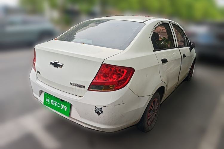 Used Chevrolet Sail 2013 Sedan 1.2L Manual Warm Edition Rear Right 45 Deg