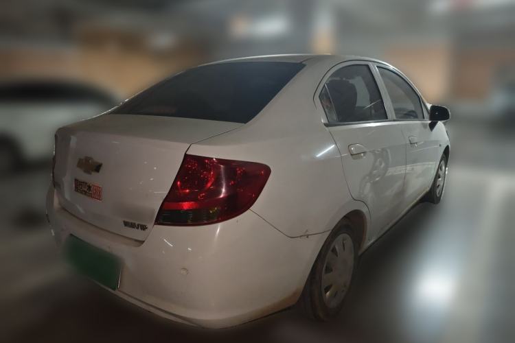 Used Chevrolet Sail 2013 Sedan 1.4L Manual - Youyi Happiness Edition Rear Right 45 Deg