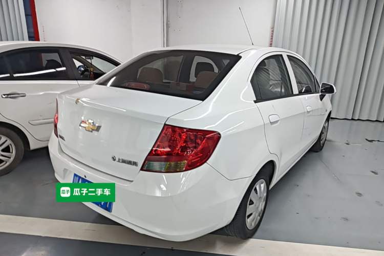 Used Chevrolet Sail 2013 Sedan 1.4L AMT Enjoy Edition Rear Right 45 Deg
