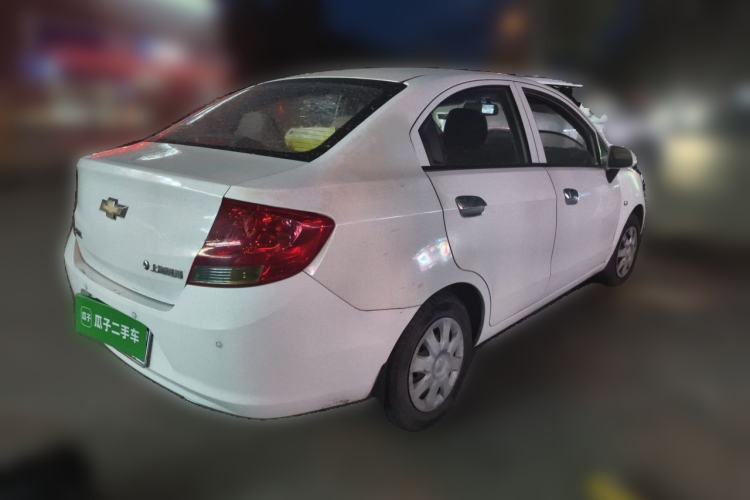 Used Chevrolet Sail 2013 Sedan 1.4L AMT Enjoy Edition Rear Right 45 Deg